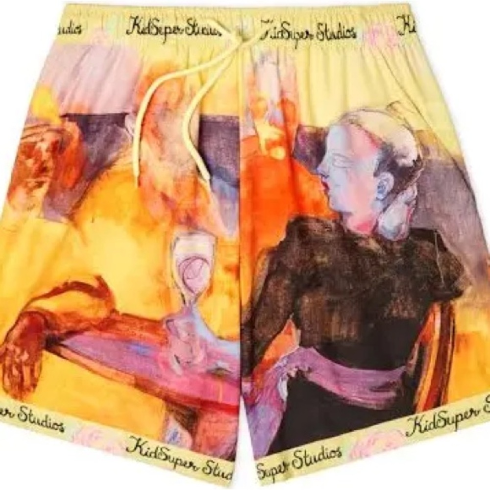KidSuper Studios Printed Drawstring Shorts